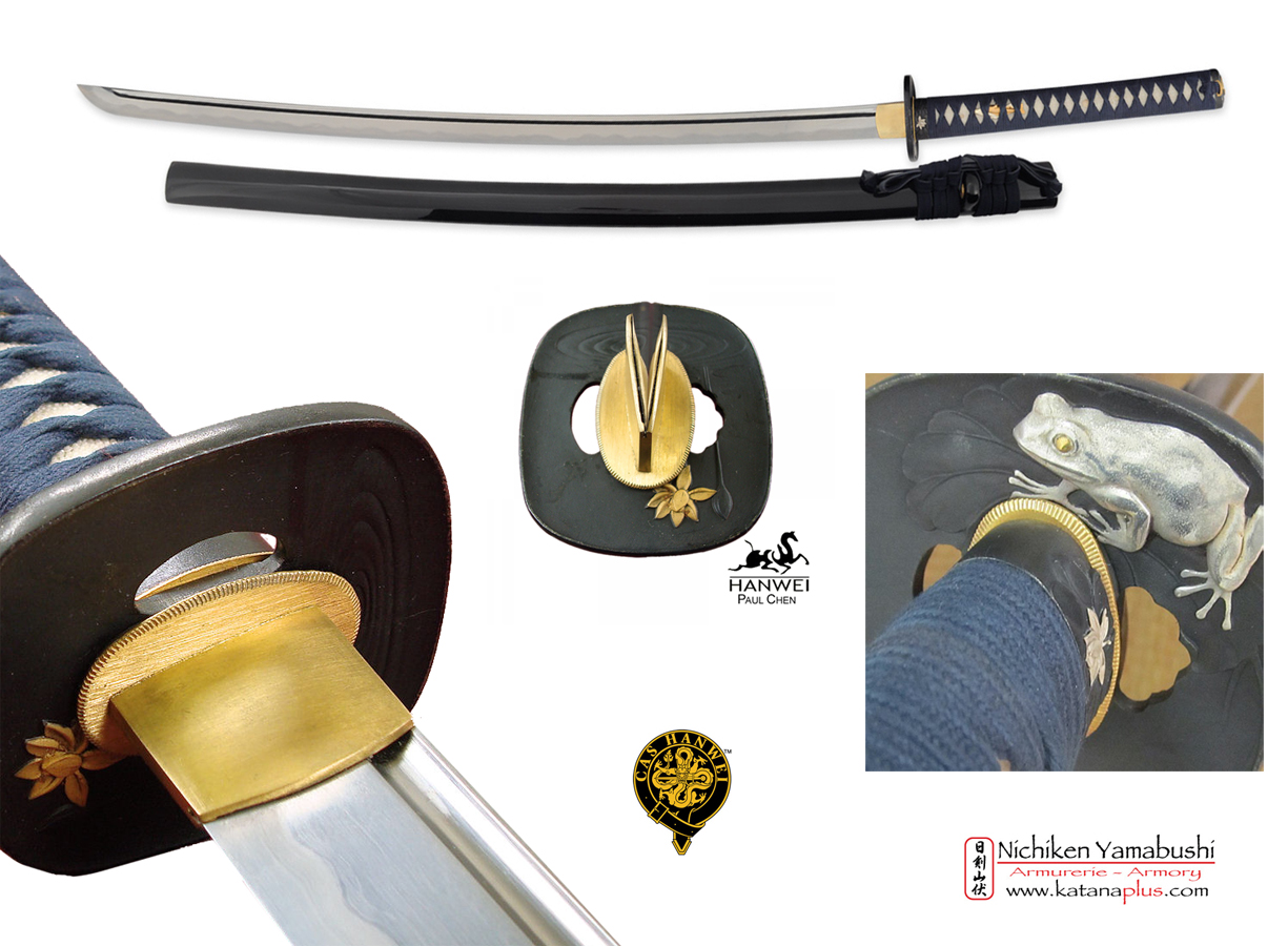 Armurerie Nichiken Yamabushi: sabres japonais fonctionnels, katana,  wakizashi, tanto, armes d'auto-défense, couteaux de chasse et couteaux de  lancer