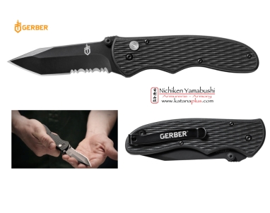 ﻿Gerber FAST Draw 2.0 Half-serrated Assisted Opening A/O